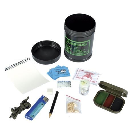Kit Sobrevivência (Pote) - Mundo do militar é boa?