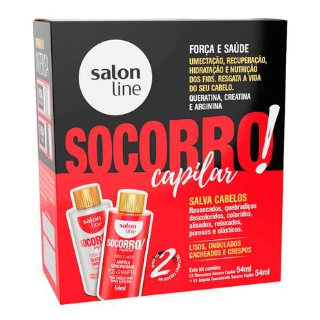Kit Socorro Capilar Salon Line Óleocreme 54ml + Ampola 54ml é ruim? Kit Socorro Capilar Salon Line Óleocreme 54ml + Ampola 54ml é boa?