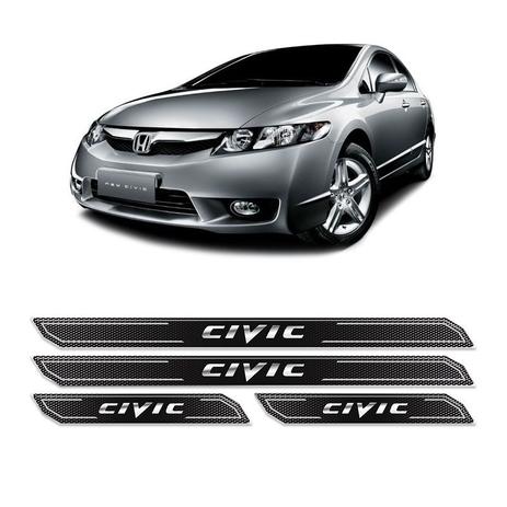 Kit Soleira Da Porta Diamante Honda New Civic Resinada - Sportinox Menor preço em Kit Soleira Da Porta Diamante Honda New Civic Resinada - Sportinox