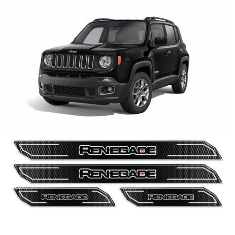 Kit Soleira Da Porta Diamante Jeep Renegade 16/18 Resinada - Sportinox Menor preço em Kit Soleira Da Porta Diamante Jeep Renegade 16/18 Resinada - Sportinox