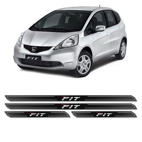 Kit Soleira Da Porta Diamante New Fit 2009/2014 Resinada - Sportinox Menor preço em Kit Soleira Da Porta Diamante New Fit 2009/2014 Resinada - Sportinox