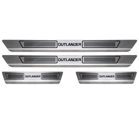 Kit Soleira de Porta em Aço Inox Mitsubishi Outlander Sofisti-Car 4 Peças - Sofisticar Menor preço em Kit Soleira de Porta em Aço Inox Mitsubishi Outlander Sofisti-Car 4 Peças - Sofisticar