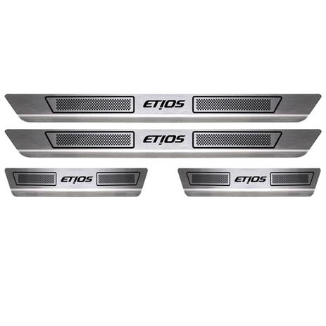 Kit Soleira de Porta em Aço Inox Toyota Etios Sofisti-Car 4 Peças - Sofisticar Menor preço em Kit Soleira de Porta em Aço Inox Toyota Etios Sofisti-Car 4 Peças - Sofisticar