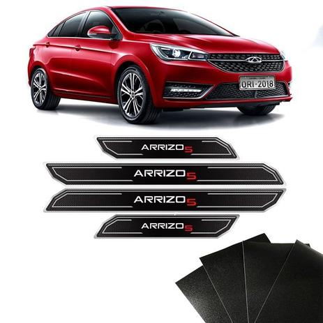 Kit Soleira Diamante Arrizo 5 Chery Com Protetor De Porta - Sportinox Menor preço em Kit Soleira Diamante Arrizo 5 Chery Com Protetor De Porta - Sportinox