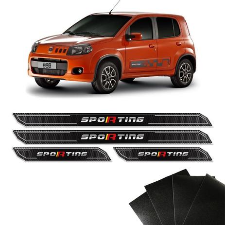 Kit Soleira Diamante Fiat Uno Sporting Com Protetor De Porta - Sportinox Menor preço em Kit Soleira Diamante Fiat Uno Sporting Com Protetor De Porta - Sportinox