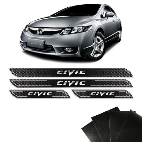 Kit Soleira Diamante Honda New Civic Protetor De Porta - Sportinox Menor preço em Kit Soleira Diamante Honda New Civic Protetor De Porta - Sportinox