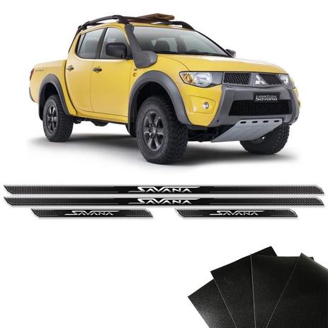 Kit Soleira Diamante L200 Savana Com Protetor De Porta - Sportinox Menor preço em Kit Soleira Diamante L200 Savana Com Protetor De Porta - Sportinox