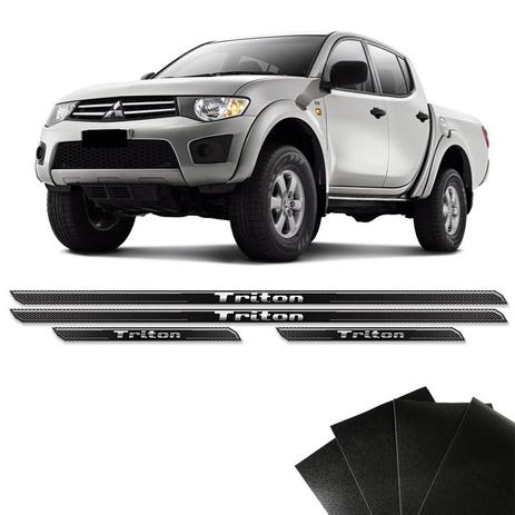 Kit Soleira Diamante L200 Triton 05/19 Com Protetor De Porta - Sportinox Menor preço em Kit Soleira Diamante L200 Triton 05/19 Com Protetor De Porta - Sportinox