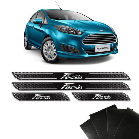 Kit Soleira Diamante New Fiesta Hatch Sedan Com Protetor - Sportinox Menor preço em Kit Soleira Diamante New Fiesta Hatch Sedan Com Protetor - Sportinox