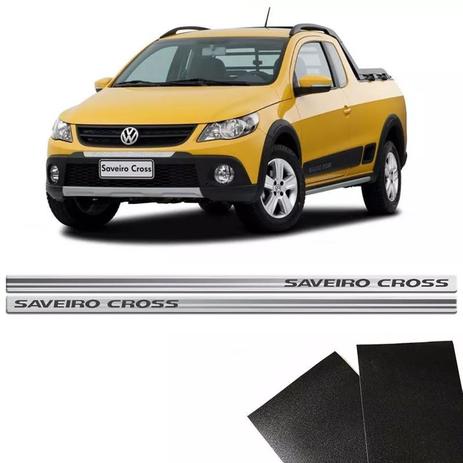 Kit Soleira Escovada Saveiro Cross 10/19 E Protetor De Porta - Sportinox Menor preço em Kit Soleira Escovada Saveiro Cross 10/19 E Protetor De Porta - Sportinox