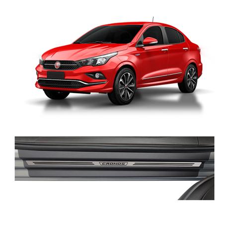 Kit Soleira Fiat Cronos 4P Elegance Premium - Np Menor preço em Kit Soleira Fiat Cronos 4P Elegance Premium - Np