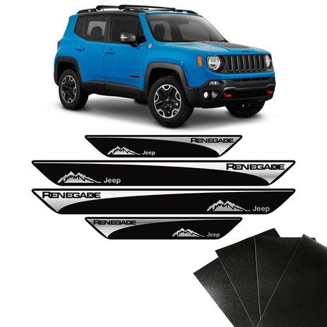 Kit Soleira Jeep Renegade 16/19 E Adesivo Protetor de Porta - Sportinox Menor preço em Kit Soleira Jeep Renegade 16/19 E Adesivo Protetor de Porta - Sportinox