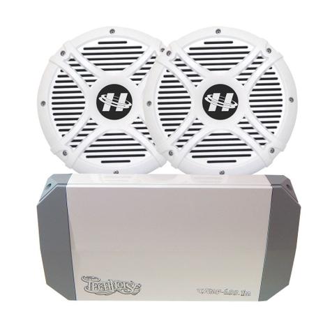 Kit Som Náutico 3: 2 Subwoofer Hurricane +1 Módulo Technoise - Cia do som Menor preço em Kit Som Náutico 3: 2 Subwoofer Hurricane +1 Módulo Technoise - Cia do som