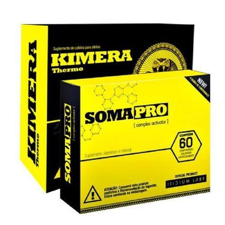Kit Somapro - 60 Cápsulas + Kimera Thermo - 60 comprimidos - Iridium Labs - Intlab Menor preço em Kit Somapro - 60 Cápsulas + Kimera Thermo - 60 comprimidos - Iridium Labs - Intlab