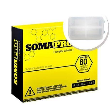 Kit Somapro - 60 Cápsulas + Porta cápsulas - Iridium Labs - Intlab Menor preço em Kit Somapro - 60 Cápsulas + Porta cápsulas - Iridium Labs - Intlab