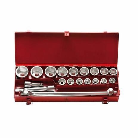 Kit Soquetes Sextavado 3/4 19 A 50mm C/ Chave Catraca 21pcs 9PM EDA Menor preço em Kit Soquetes Sextavado 3/4 19 A 50mm C/ Chave Catraca 21pcs 9PM EDA