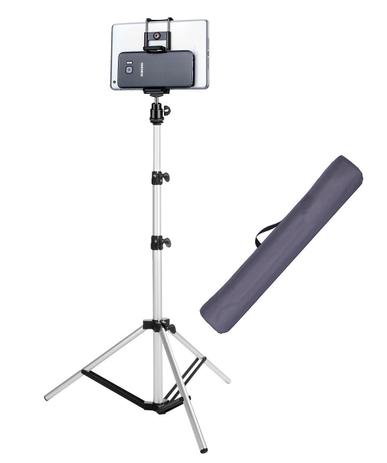 Kit suporte pedestal tripé para celular tablet e ipad - Incoflash Menor preço em Kit suporte pedestal tripé para celular tablet e ipad - Incoflash