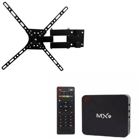 Kit Suporte Tri Articulado para Tv 32 Até 55 Mais aparelho Android - Prismatic Menor preço em Kit Suporte Tri Articulado para Tv 32 Até 55 Mais aparelho Android - Prismatic