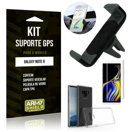 Kit Suporte Veicular Samsung Galaxy Note 9 Suporte + Capa + Película de Vidro - Armyshield é boa?