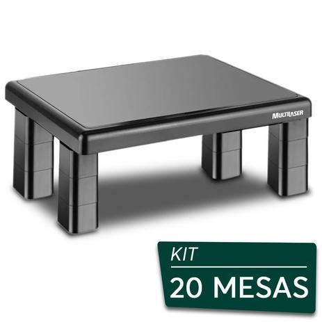 Kit Suportes Base Para Monitor De Mesa Quadrado Multilaser - 20 Peças Menor preço em Kit Suportes Base Para Monitor De Mesa Quadrado Multilaser - 20 Peças