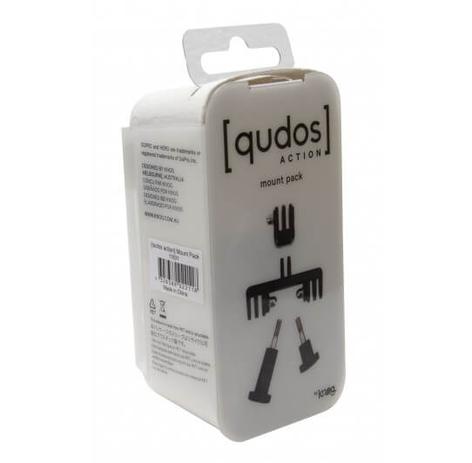 Kit Suportes Luminária Qudos Action Mount Pack Knog 11631 Menor preço em Kit Suportes Luminária Qudos Action Mount Pack Knog 11631
