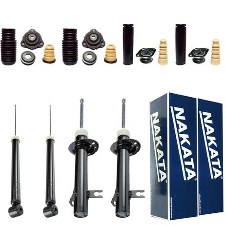 Kit Suspensão Completo Nakata Ford Fiesta Sedan 2003/2014 - Kit - 4 Amortecedores + Kits (Nakata) Menor preço em Kit Suspensão Completo Nakata Ford Fiesta Sedan 2003/2014 - Kit - 4 Amortecedores + Kits (Nakata)