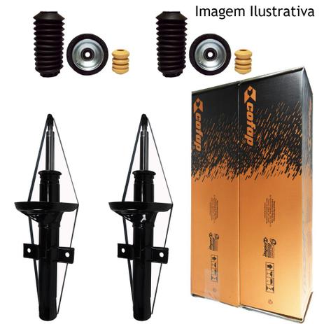 Kit suspensão dianteiro cofap vw saveiro 1.6 1.8 - bola - 1997/2001 - Kit - 2 amortecedores + kits (cofap) Menor preço em Kit suspensão dianteiro cofap vw saveiro 1.6 1.8 - bola - 1997/2001 - Kit - 2 amortecedores + kits (cofap)