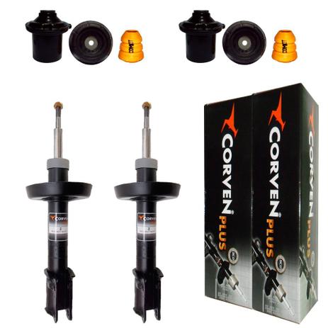 Kit suspensão dianteiro corven novo corsa 1.0 1.4 1.8 2002/ - Kit - 2 amortecedores + kits (corven) Menor preço em Kit suspensão dianteiro corven novo corsa 1.0 1.4 1.8 2002/ - Kit - 2 amortecedores + kits (corven)