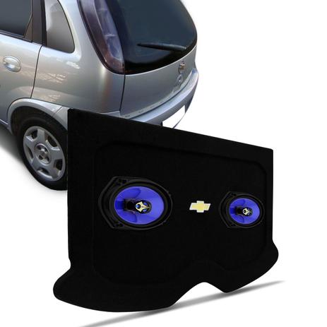 Kit Tampão Porta Malas Corsa Hatch 02 a 12 Preto Bagagito + Par Alto Falante Triaxial Shutt 6x9 é boa?