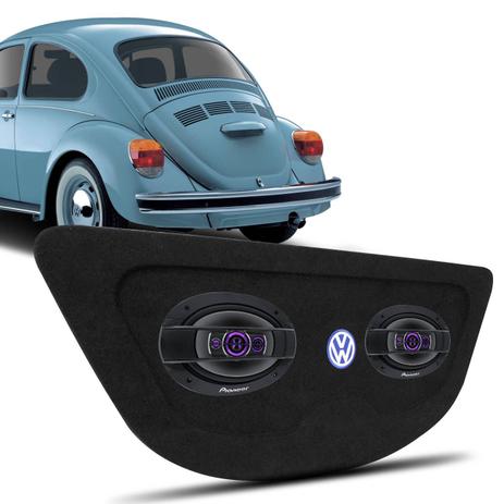 Kit Tampão Porta Malas Fusca 59 a 96 + Alto Falante Pioneer TS6960BR 6X9 Pol 200W RMS Quadriaxial - Prime é boa?