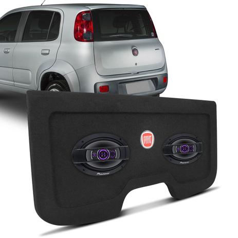 Kit Tampão Porta Malas Uno 2011 a 2017 + Alto Falante Pioneer 6x9 Polegadas 200W RMS Quadriaxial Par - Prime é boa?