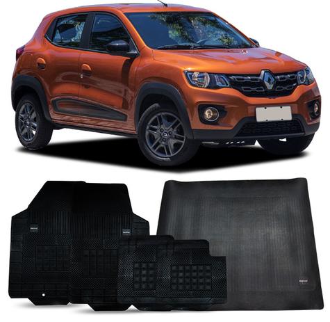 Kit Tapete Kwid 2018 + Porta Malas Borracha 5 Peças - Borcol é boa?