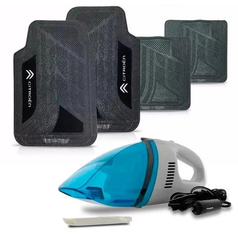 Kit tapete universal pvc c/ carpete pto citroen + aspirador - Sp acessórios Menor preço em Kit tapete universal pvc c/ carpete pto citroen + aspirador - Sp acessórios
