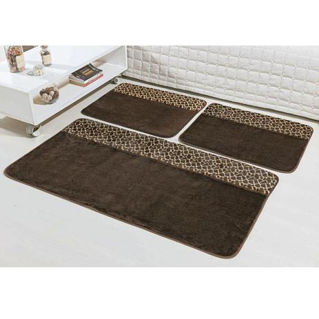 Kit Tapetes Coordenados Pelúcia Quarto Safari 3 Peças - Girafa - Guga tapetes Menor preço em Kit Tapetes Coordenados Pelúcia Quarto Safari 3 Peças - Girafa - Guga tapetes