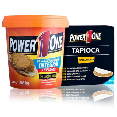 Kit Tapioca 340g + Pasta de Amendoim - Power One é boa?