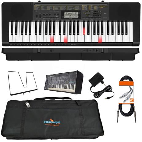 Kit Teclado Arranjador Com 61 Teclas Iluminadas LK-265 CASIO Capa Cobertura Cabo é boa?