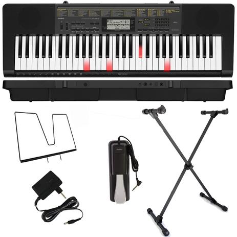 Kit Teclado Arranjador Com 61 Teclas Iluminadas LK-265 CASIO Com X10S e Pedal Menor preço em Kit Teclado Arranjador Com 61 Teclas Iluminadas LK-265 CASIO Com X10S e Pedal
