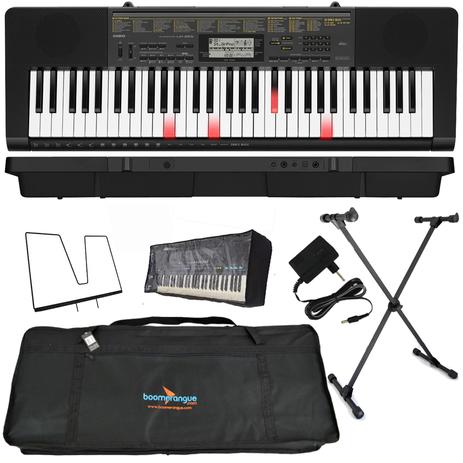 Kit Teclado Arranjador Com 61 Teclas Iluminadas LK-265 CASIO Completo Menor preço em Kit Teclado Arranjador Com 61 Teclas Iluminadas LK-265 CASIO Completo