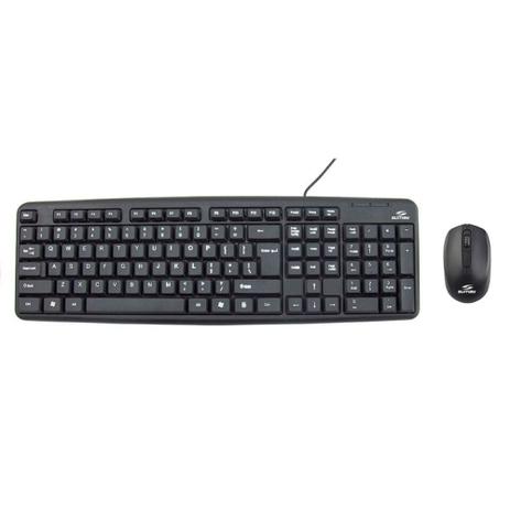 Kit Teclado e Mouse com Fio usb Preto SMTM1307 KIT - Sum é boa?