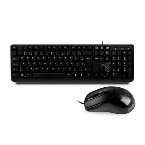 Kit Teclado E Mouse De 1000 Dpi Com Fio Multimidia Office - DAZZ é boa?