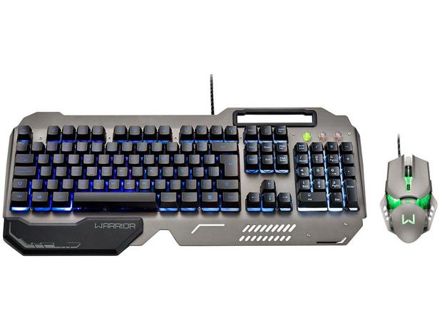 Menor preço em Kit Teclado e Mouse Gamer - Warrior Ragnar Keon