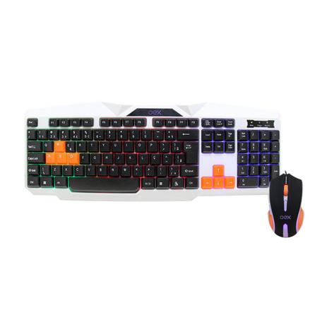 Kit Teclado e Mouse OEX Combo Ice TM-300 - Preto e Laranja é boa?