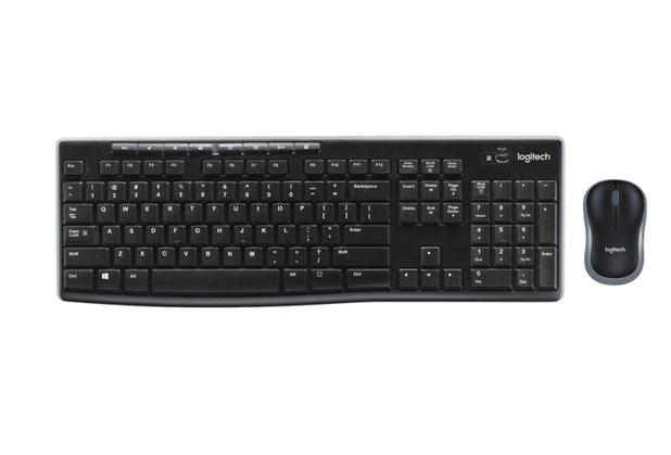 Kit Teclado e Mouse Óptico Sem Fio Mk270 Logitech Menor preço em Kit Teclado e Mouse Óptico Sem Fio Mk270 Logitech