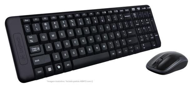 Kit Teclado e Mouse sem Fio Logitech Combo MK220 - 920-004431 é boa?