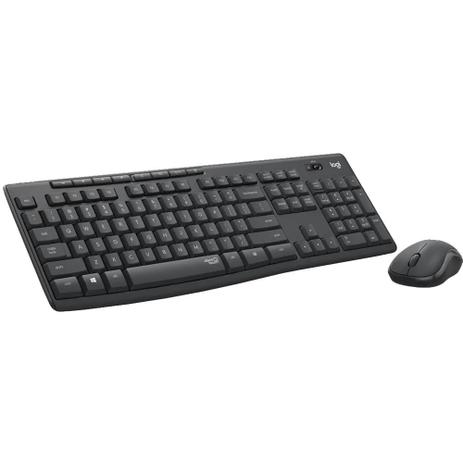 Menor preço em Kit Teclado e Mouse Sem Fio Logitech MK295 Silent Touch Wireless Multimídia Preto ABNT2 - 920-009793
