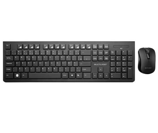 Kit Teclado E Mouse Sem Fio Multimídia Tc212 Multilaser Menor preço em Kit Teclado E Mouse Sem Fio Multimídia Tc212 Multilaser