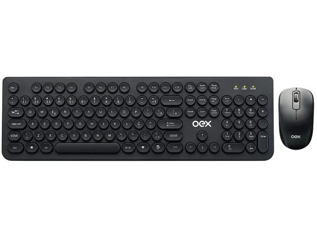 Kit Teclado e Mouse sem Fio OEX - TM410 Combo Pop+ Menor preço em Kit Teclado e Mouse sem Fio OEX - TM410 Combo Pop+