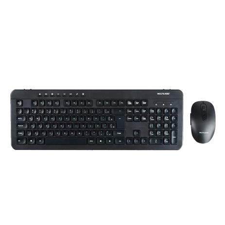 Kit Teclado E Mouse Sem Fio Recarregável Multilaser TC250 USB 2.4GHz Menor preço em Kit Teclado E Mouse Sem Fio Recarregável Multilaser TC250 USB 2.4GHz