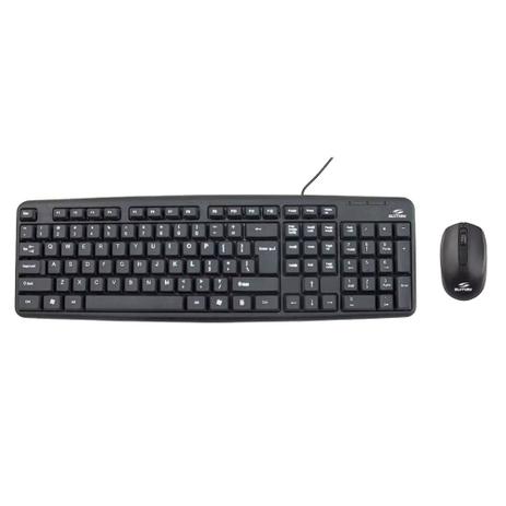 Kit Teclado E Mouse Sumay SM-TM1307 Com Fio Preto Menor preço em Kit Teclado E Mouse Sumay SM-TM1307 Com Fio Preto