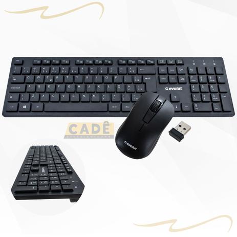 Kit Teclado Mouse Optico Usb Sem Fio Pc Notebook Abnt2 Com C Chinamate No Magalu Magazine Luiza